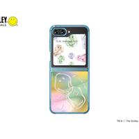 Samsung Smiley Vivid Flipsuit Case | Cover for Galaxy Z Flip5 | GP-FPF731SBHWW