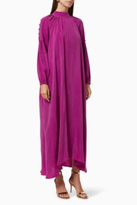 Button Maxi Dress