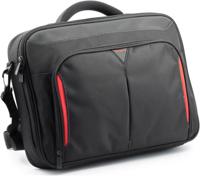 Targus Classic 15-15.6 Inch Classic Clamshell Case Laptop Bag Black&Red - CN415EU