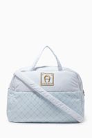 Embroidered Logo Diaper Bag in Nylon - thumbnail