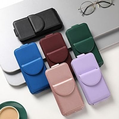 Phone Case For Samsung Galaxy S23 S22 S21 S20 Ultra Plus FE A54 A34 A14 A73 A53 A33 A23 A13 A72 A52 A32 A22 A12 Note 20 Ultra 10 Plus Back Cover Wallet Case with Stand Holder Magnetic with Lanyard miniinthebox