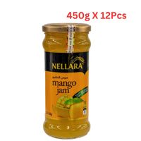 Nellara Mango Jam 450Gm Bottle (Pack of 12)