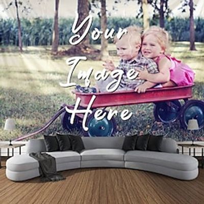 Customized Hanging Tapestry with Your Photo Wall Art Mural Decor Photograph Backdrop Home Bedroom Living Room Decoration (suggest photo definition 3Mo or above) Lightinthebox