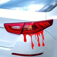 2PCs Car Stickers Blood Dripping Graffiti Car Decals Creative Car Decorations Car Stickers miniinthebox