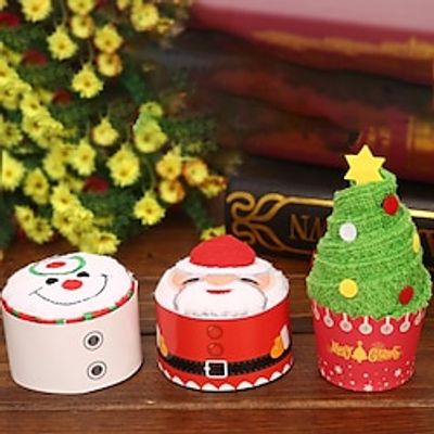 Christmas Towels Pack Medium Towel, Ring Spun Cotton Lightweight and Highly Absorbent Quick Drying Towels, Premium Towels Bathroom Lightinthebox