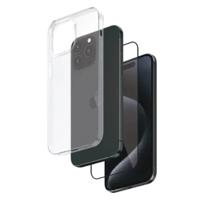 Smartix Tempered Glass Screen Protector + Case for iPhone 15 Pro