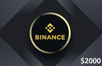 Binance Crypto Gift Card (USDT) $2000 - Email Delivery