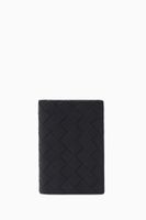 Intrecciato Leather Passport Holder Intrecciato Leather Passport Holder