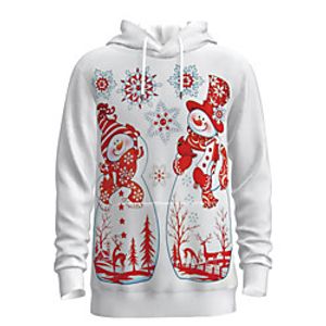 Men's Pullover Hoodie Sweatshirt Print Graphic 3D Hooded Christmas Daily 3D Print 3D Print Christmas Hoodies Sweatshirts  Long Sleeve Red miniinthebox