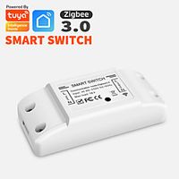tuya zigbee 3.0 home smart switch on-off device voice remote control and alexa with google home to use smart home 16a miniinthebox - thumbnail