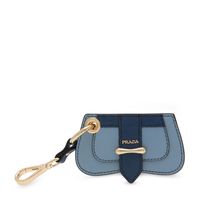 Sidonie Saffiano leather keyring - thumbnail