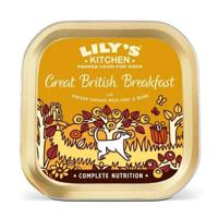 Lily's Kitchen Great British Breakfast Wet Dog Food Box 10X150G