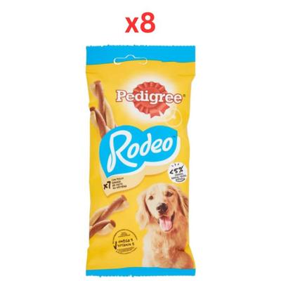 Pedigree Rodeo Chicken Dog Treats 7Pcs (Pack of 8)