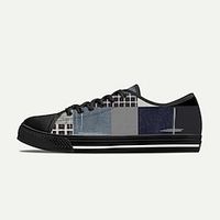 Men's Sneakers Casual Shoes Print Shoes 3D Print Vintage Classic Casual Daily Canvas Lace-up Wine Blue Gray Summer Spring Fall Lightinthebox - thumbnail