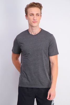 Mens Resonate Tee  Heather Charcoal