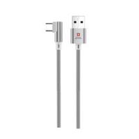 Swiss Military USB to Type C 2M Braided Cable, White