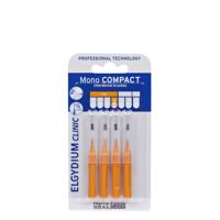 Elgydium Clinic Mono Compact Interdental Brushes Orange x4