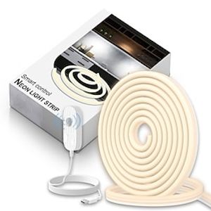2M 240 Leds Human body sensing flexible light strip wardrobe wine cabinet bed bottom intelligent sensing warm white light USB neon light strip Lightinthebox