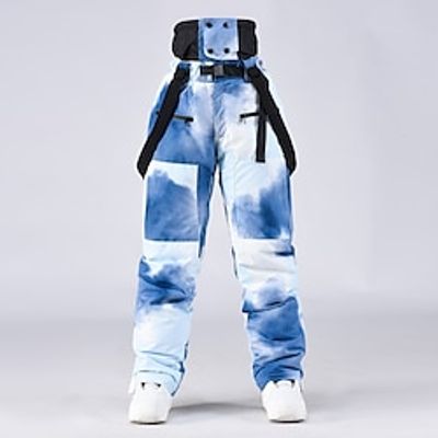 Men's Women's Ski  Snow Pants Outdoor Winter Anti-Slip Thermal Warm Windproof Breathable Bib Pants Bottoms for Skiing Snowboarding Ski Winter Sports Lightinthebox