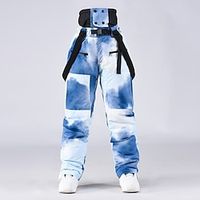 Men's Women's Ski  Snow Pants Outdoor Winter Anti-Slip Thermal Warm Windproof Breathable Bib Pants Bottoms for Skiing Snowboarding Ski Winter Sports Lightinthebox - thumbnail