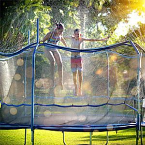 Trampoline Waterpark Heavy Duty Trampoline Sprinkler Hose - Trampoline Accessories Fun Summer Outdoor Water Game Toys for Boys, Girls and Adults miniinthebox