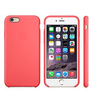 Phone Case For Apple Back Cover iPhone 8 Plus iPhone 8 iPhone 7 Plus iPhone 7 iPhone 6s Plus iPhone 6s iPhone 6 Plus iPhone 6 Shockproof Solid Colored Soft Silicone miniinthebox