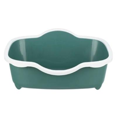 Trixie Davio Cat Litter Tray With Rim Green 56X26X39cm