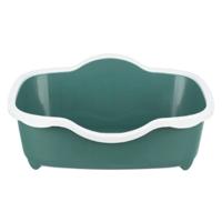 Trixie Davio Cat Litter Tray With Rim Green 56X26X39cm