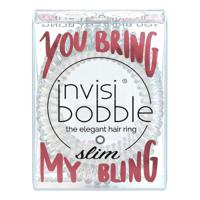 Invisibobble Slim You Bring My Bling Clear Hair Ring - thumbnail