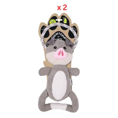 M-Pets Chewtopia Pig Dog Toy M-Pets Chewtopia Pig Dog Toy