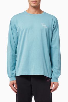 Long Sleeve T-Shirt in Cotton Long Sleeve T-Shirt in Cotton