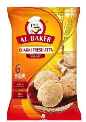 Al Baker Chakki Fresh Atta - 10 kg
