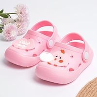 Boys Girls' Sandals Sports  Outdoors Daily Beach PVC Breathability Non-slipping Fashion Sandals Little Kids(4-7ys) Casual Daily Water Shoes LeisureSports Green Rosy Pink Summer Lightinthebox - thumbnail