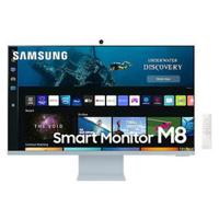 Samsung 32" LS32B UHD M8 Monitor with Smart TV Experience, Daylight Blue (SM-LS32BM80BUMXUE)