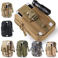 Tactical Waist Bag Military Fanny Pack Adjustable Sling Bag Pouch for Fishing Hunting Camping Hiking (Camo) Lightinthebox - thumbnail