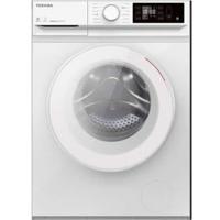 Toshiba 8Kg 1400 RPM, 16 programs , Front Load Washing Machine, White , ECO cold wash , Fast &Steam Wash