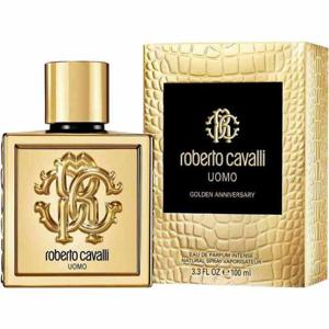 Roberto Cavalli Uomo Golden Anniversary For Men Eau De Parfum Intense 100ml