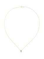 Lizzie Mandler Fine Jewelry 18kt gold and black diamond 'Single Kite' necklace - Metallic