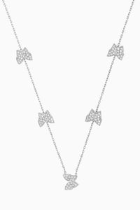 Butterfly Pavé Chain Necklace