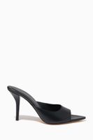 x Pernille Teisbaek Perni 04 85 Mules in Leather - thumbnail