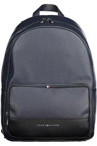 Tommy Hilfiger Blue Polyethylene Backpack (TO-20404)