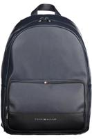 Tommy Hilfiger Blue Polyethylene Backpack (TO-20404) - thumbnail