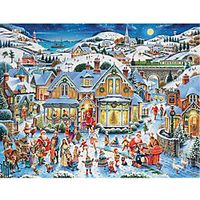 Christmas Santa Suits Jigsaw Puzzle Special Designed New Design Cardboard Paper Adults Child's Toy Gift Lightinthebox - thumbnail