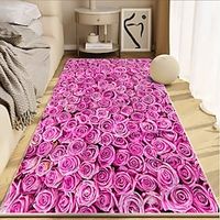 Roses Area Rug Livingroom Rug Kitchen Mat Non-Slip Oil Proof Floor Mat Rug Indoor Outdoor Mat Bedroom Decor Bathroom Mat Entrance Rug Door Mat Lightinthebox - thumbnail