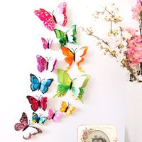 Self-Sticky Double-layer 3D Butterfly Wall Stickers