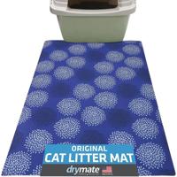 Drymate Cat Litter Mat Good Medicine Blue 8 20 x 28 inch/ 51cm x 71 cm