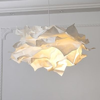 Paper Chandelier Handmade Cloud Lampshade Creative DIY Medieval Retro Pendant Lights Lamps Dining Room Bedroom Decorations Lights Living Room 110-240V Lightinthebox