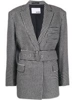 Each X Other checked oversized blazer - Black