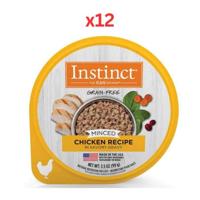 Instinct Minced Real Chicken Recipe Wet Cat Food 12X99G