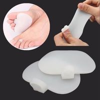 1 Pair Soft Silicone Forefoot Pad Cushion Protect Protector Metatarsal Shoe Insole Foot Care